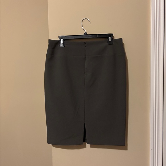 Alfani Women's Dark Gray Pencil Skirt - Picture 3 of 5